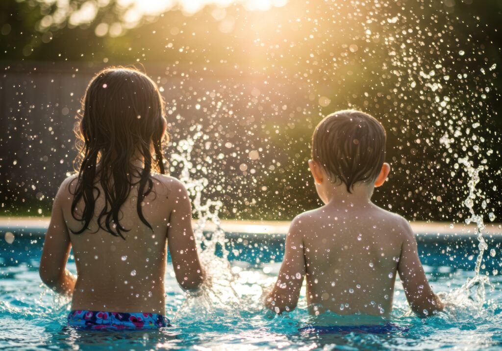 In piscina con bambini: sicurezza  e consigli  